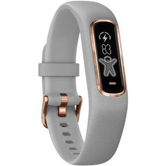 GARMIN(R) 010-01995-12 vivosmart 4 Activity Tracker (Gray with Rose Gold Hardware, Small/Medium Wrists)