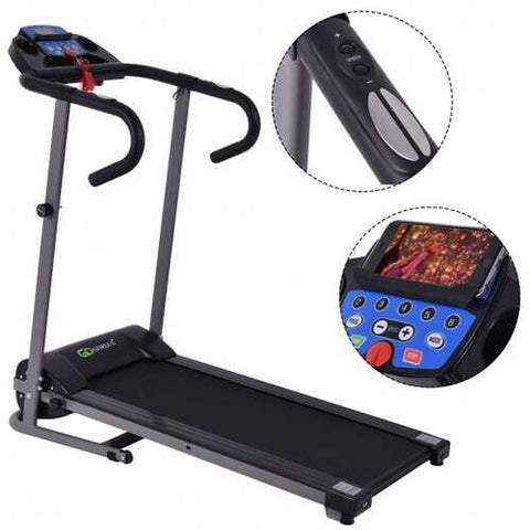 1100w Foldable Electric Support Motorized Power Running Treadmill