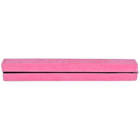 7' Sectional Gymnastics Floor Balance Beam-Pink - Color: Pink