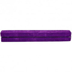 7' Sectional Gymnastics Floor Balance Beam-Purple - Color: Purple