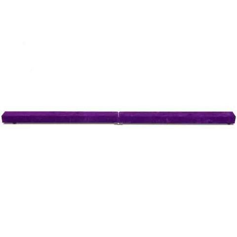 7' Sectional Gymnastics Floor Balance Beam-Purple - Color: Purple