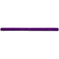 7' Sectional Gymnastics Floor Balance Beam-Purple - Color: Purple
