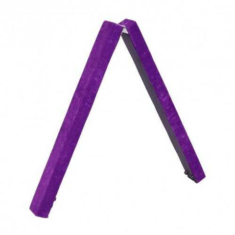 7' Sectional Gymnastics Floor Balance Beam-Purple - Color: Purple