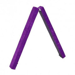 7' Sectional Gymnastics Floor Balance Beam-Purple - Color: Purple