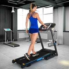 2.25 HP Folding Electric Motorized Power Running/Walking Fitness Treadmill Machine with  LCD Display