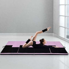 4' x 10' x 2" Gymnastics Mat Folding Portable Exercise Aerobics Exercise Mat
