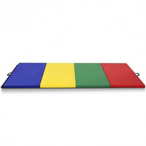 4' x 8' x 2" 4 Colors Folding Panel Gymnastics Mat