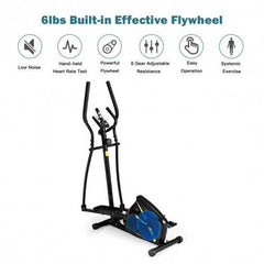 Magnetic Elliptical Machine Trainer for Home Gym Exercise