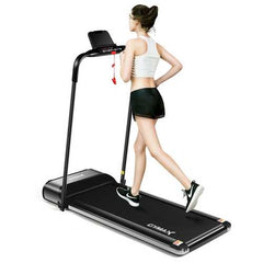 450W Ultra-thin Electric Folding Motorized Treadmill