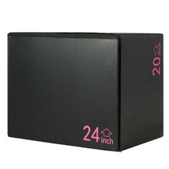 Fitness 3 in 1 Foam Jumping Box Plyometric Box for Jump Training