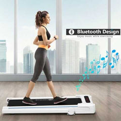 2.25HP Folding Treadmill Running Machine with Table Speaker Remote