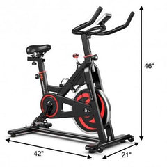30 lbs Home Gym Cardio Exercise Magnetic Cycling Bike
